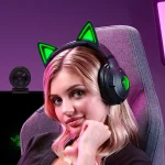 RAZER KRAKEN KITTY V2 – אוזניות גיימינג אלחוטיות שחור