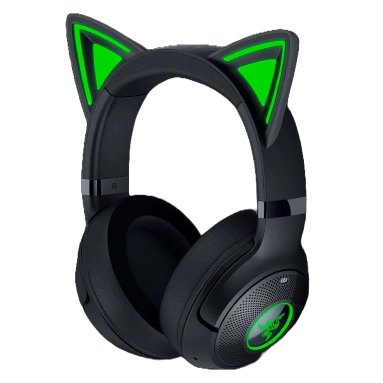 RAZER KRAKEN KITTY V2 – אוזניות גיימינג אלחוטיות שחור