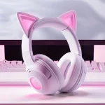 RAZER KRAKEN KITTY V2 – אוזניות גיימינג אלחוטיות לבן