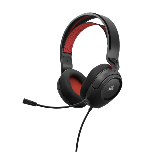 אוזניות גיימינג אדום CORSAIR HS35 v2 Multiplatform