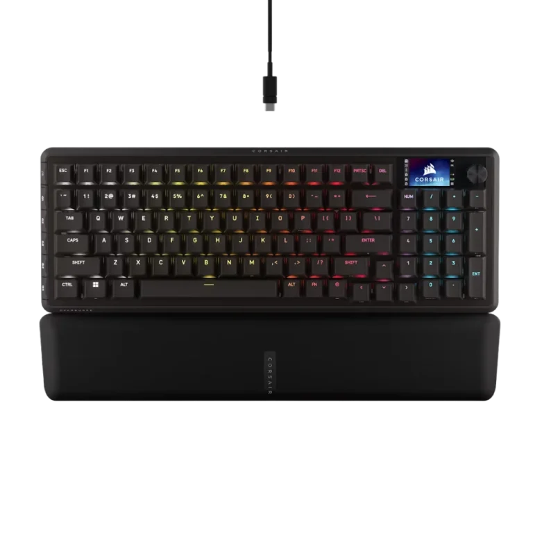 מקלדת גיימינג מכנית אלחוטית דגם VANGUARD 96 Wireless מבית Corsair