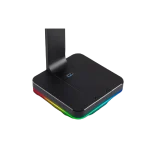 מעמד מואר לאוזניות – CORSAIR ST100 RGB Premium Headset Stand