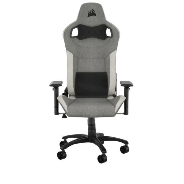 כיסא גיימינג בד CORSAIR T3 RUSH 2023 Fabric White/Grey