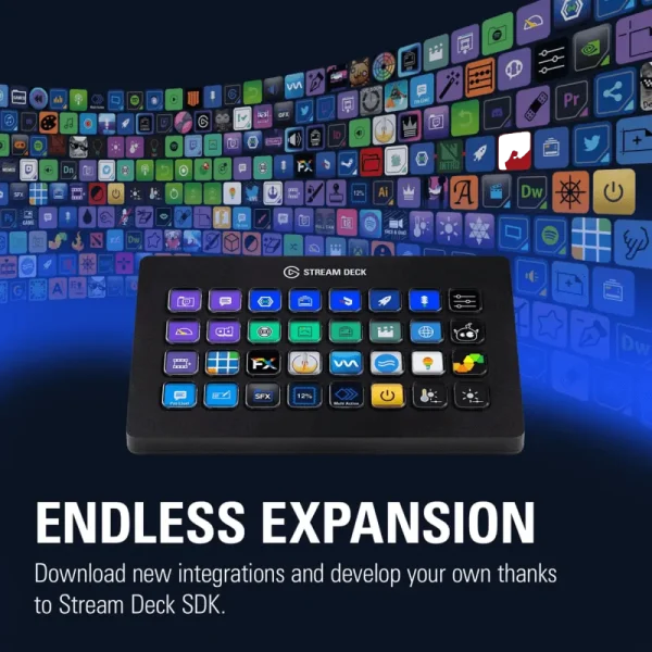 שלט CORSAIR ELGATO STREAM DECK XL