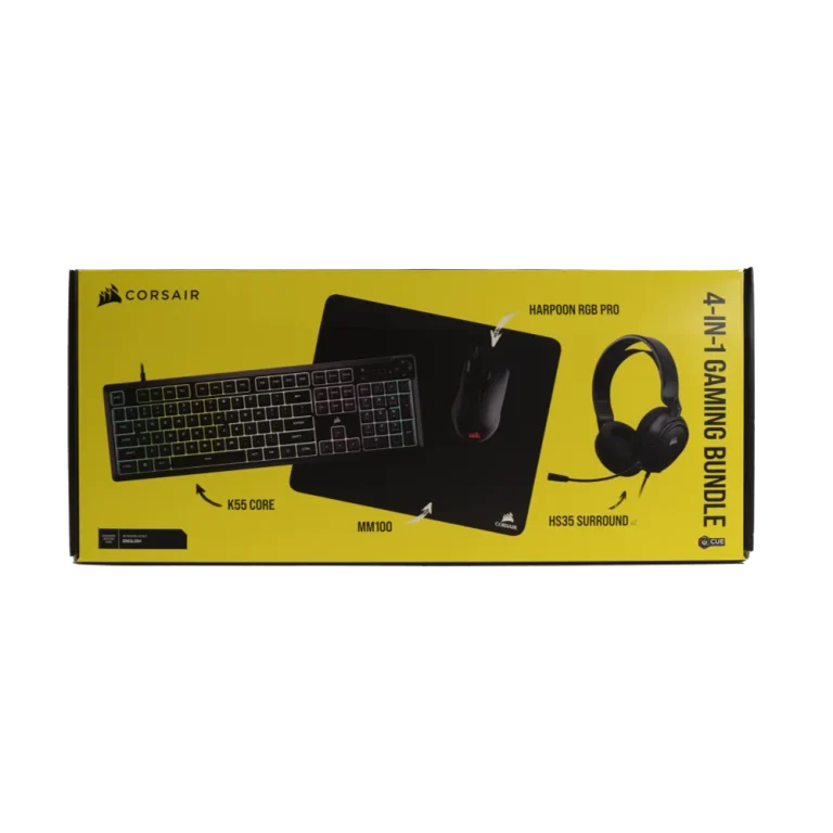 מארז גיימינג CORSAIR 4 In 1 Gaming Bundle