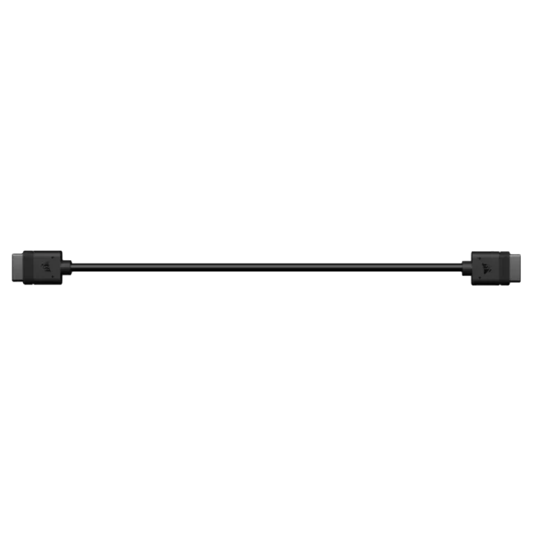 כבל שחור 2 יח' -CORSAIR iCUE LINK 2x 100mm