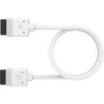 כבל CORSAIR iCUE LINK – 2x כבלים באורך 200 מ״מ עם חיבורים ישרים, – צבע לבן