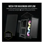 מארז למחשב CORSAIR 2000D RGB Black AIRFLOW Mini-ITX