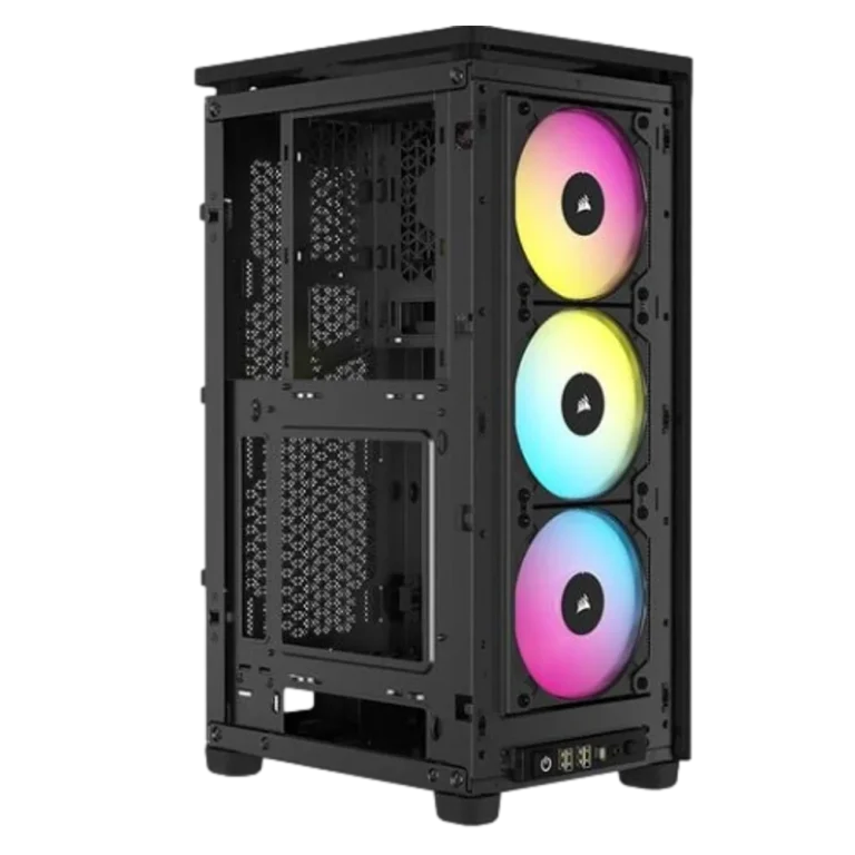 מארז למחשב CORSAIR 2000D RGB Black AIRFLOW Mini-ITX