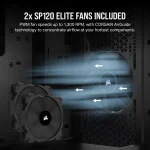 מארז למחשב שחור CORSAIR 3000D Airflow Mid Tower