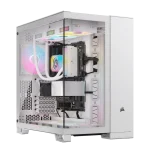 מארז למחשב CORSAIR 6500X Mid-Tower Dual Chamber לבן
