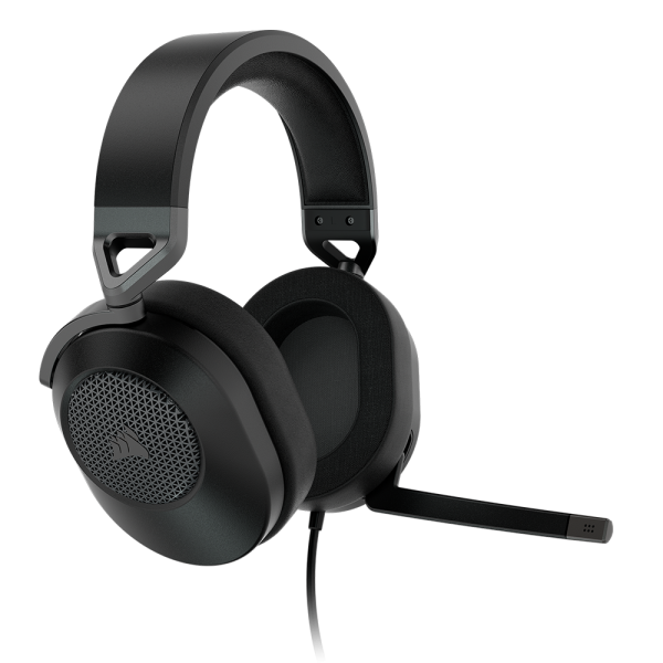 אוזניות גיימינג CORSAIR HS65 SURROUND 7.1 – שחור