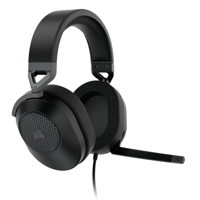 אוזניות גיימינג CORSAIR HS65 SURROUND 7.1 – שחור