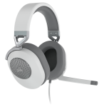 אוזניות גיימינג CORSAIR HS65 SURROUND 7.1 – לבן