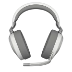 אוזניות גיימינג אלחוטיות CORSAIR HS65 SURROUND 7.1 – לבן