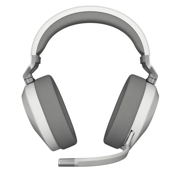 אוזניות גיימינג אלחוטיות CORSAIR HS65 SURROUND 7.1 – לבן