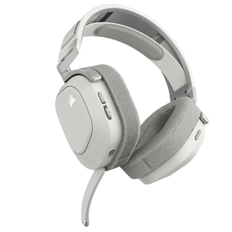 אוזניות גיימינג אלחוטיות CORSAIR HS80 MAX WIRELESS White