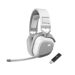 אוזניות גיימינג אלחוטיות CORSAIR HS80 MAX WIRELESS White