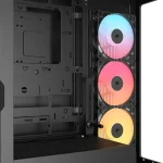 מארז מחשב CORSAIR FRAME 4500X ARGB זכוכית – מיד טאוור שחור
