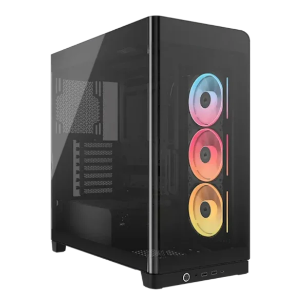 מארז מחשב CORSAIR FRAME 4500X ARGB זכוכית – מיד טאוור שחור