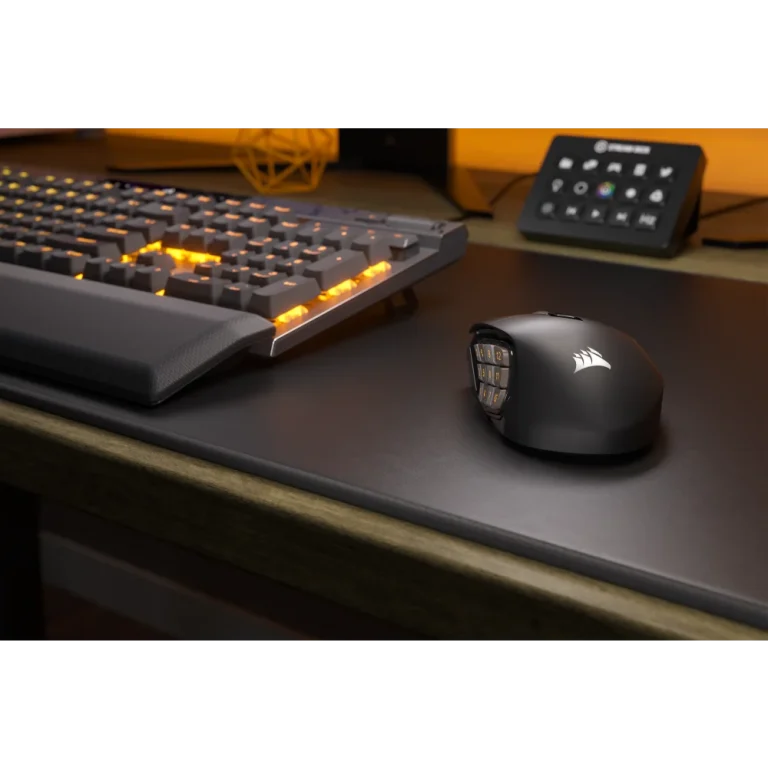עכבר גיימינג אלחוטי CORSAIR SCIMITAR ELITE WIRELESS MMO Gaming