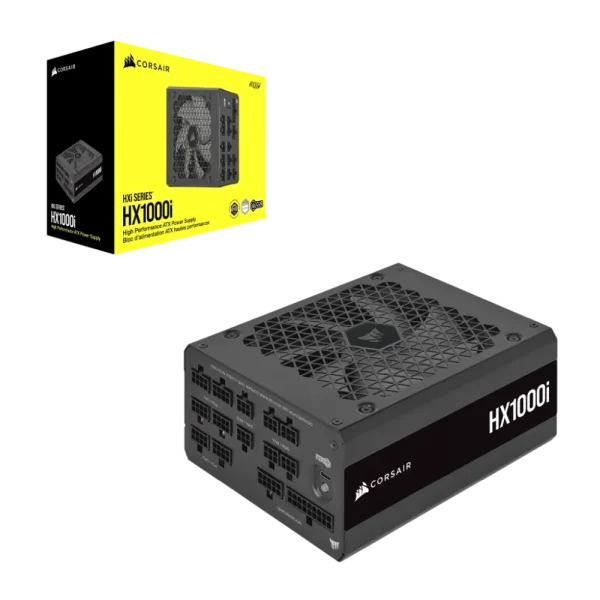 ספק כוח מודולרי 1000 וואט HX1000i Fully Modular Ultra-Low Noise Platinum