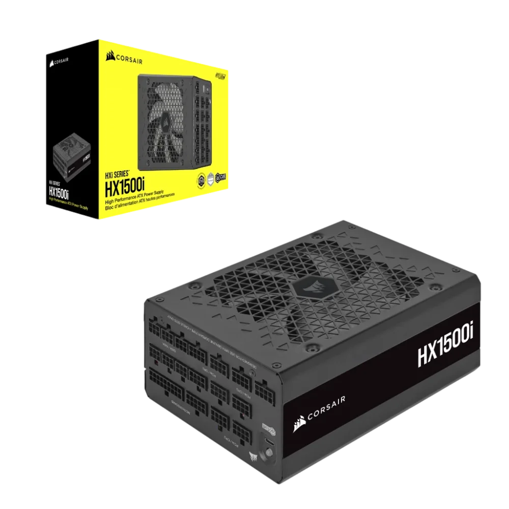 ספק כוח מודולרי 1500 וואט HX1500i Fully Modular Ultra-Low Noise Platinum