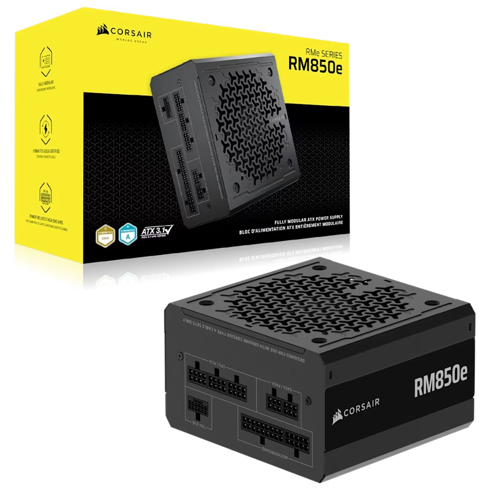 ספק כוח CORSAIR RM850e RMe Series – 850W Fully Modular
