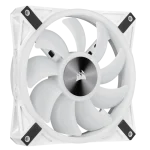 מאוורר 140 מ"מ – CORSAIR iCUE QL140 RGB LED PWM Fan 1 Pack - לבן
