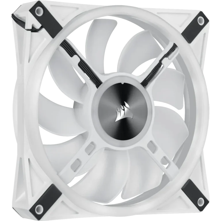 2 מאווררים 140 מ"מ + בקר שליטה –iCUE QL140 2 Pack + Lighting Node CORE - לבן
