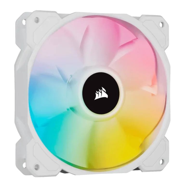 מאוורר 120 מ"מ –CORSAIR iCUE SP120 RGB ELITE 1 Pack - לבן