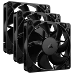 שלישיית מאווררים RS120 120mm מבית CORSAIR – שחור