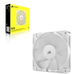 מאוורר למארז RS120 120mm PWM מבית CORSAIR לבן