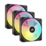 קיט 3 מאווררים 120 CORSAIR iCUE LINK QX120 RGB Starter kit