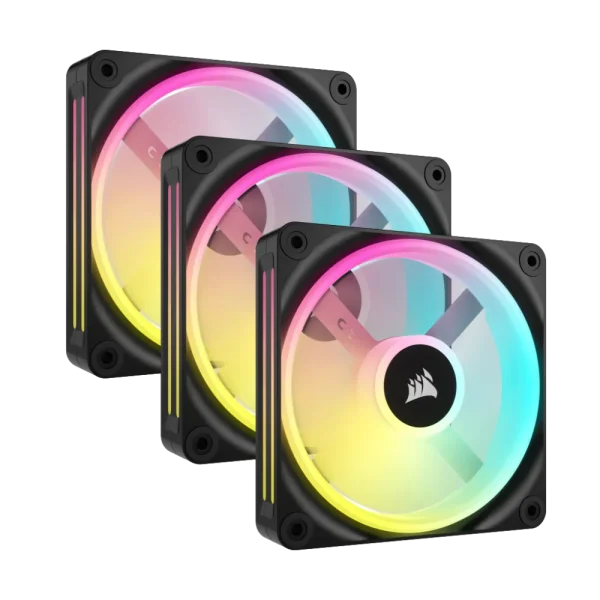 קיט 3 מאווררים 120 CORSAIR iCUE LINK QX120 RGB Starter kit