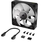 מאוורר RX120 RGB 120mm מבית CORSAIR שחור