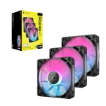 קיט 3 מאווררים + בקר CORSAIR iCUE LINK RX120 RGB 120mm Triple Pack