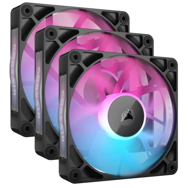 קיט 3 מאווררים + בקר CORSAIR iCUE LINK RX120 RGB 120mm Triple Pack