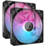 iCUE LINK RX140 RGB 140mm PWM Fan Twin Starter Kit – זוג מאווררי קירור עם תאורת RGB וביצועים גבוהים