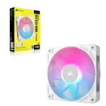 מאוורר RX120 RGB 120mm מבית CORSAIR - לבן