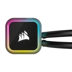 קירור נוזלי למעבד iCUE H100i RGB ELITE – mm240 מבית CORSAIR – שחור