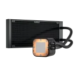 קירור נוזלי למעבד iCUE H100i RGB ELITE – mm240 מבית CORSAIR – שחור