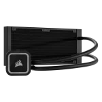 קירור נוזלי למעבד מ''מ iCUE H100x RGB ELITE – 240 מבית CORSAIR – שחור
