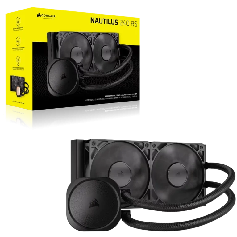 קירור נוזלי למעבד NAUTILUS 240 RS מבית CORSAIR – שחור