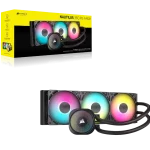 קירור נוזלי למעבד CORSAIR NAUTILUS 360 RS ARGB כולל שלישיית מאווררי RS120 – שחור