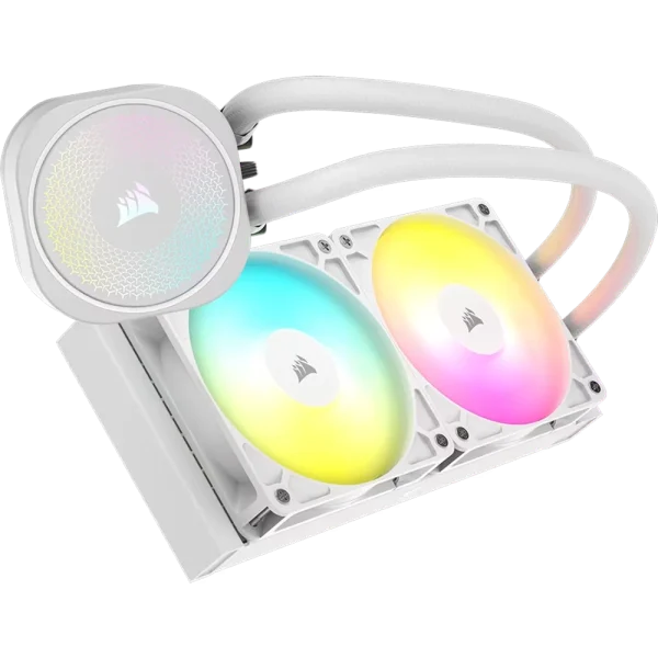 קירור נוזלי למעבד NAUTILUS 240 RS ARGB – לבן