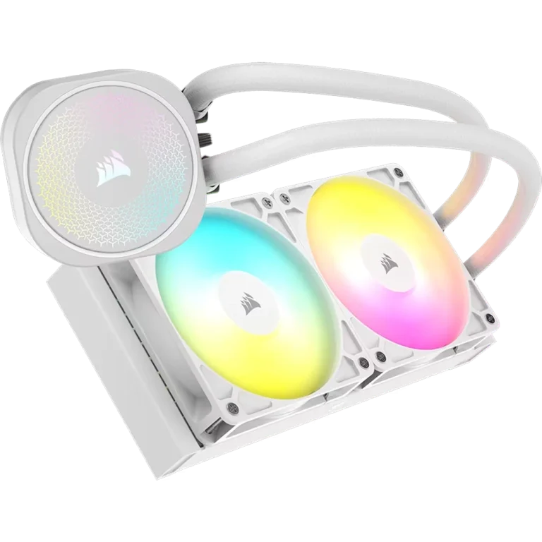 קירור נוזלי למעבד NAUTILUS 240 RS ARGB – לבן