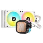 קירור נוזלי למעבד CORSAIR iCUE LINK H100i RGB מבית CORSAIR לבן – כולל בקר LINK ומאווררי QX120