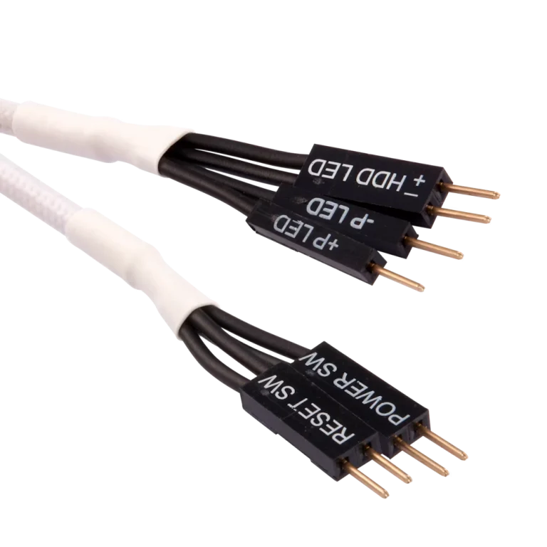 Corsair Premium Sleeved 30cm – סט כבלים לבן