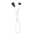 Corsair Premium Sleeved 30cm  – סט כבלים לבן